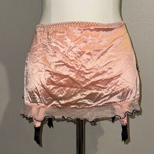 Victoria’s Secret Vintage Pink Sexy Little Things Sissy Garter Thong